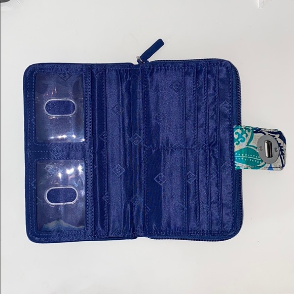 Vera Bradley Turnlock Wallet - Picture 3 of 5